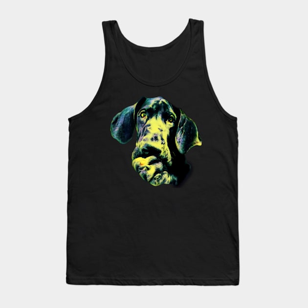 Great dane sticker Tank Top by ZIID ETERNITY